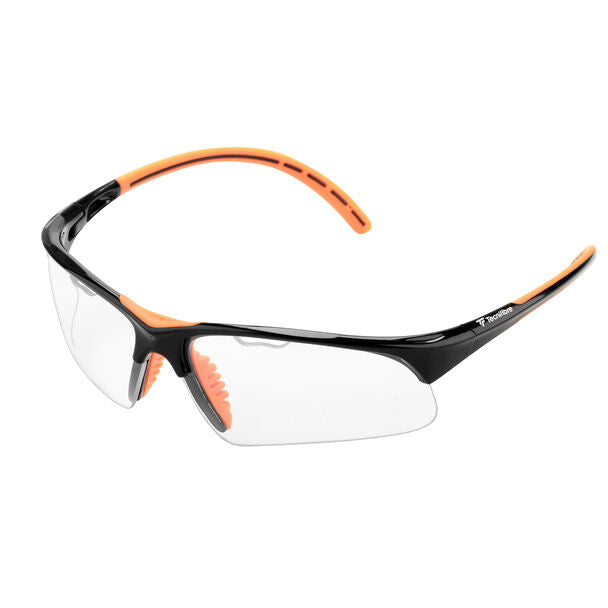 Tecnifibre Squash Schutzbrille schwarz/orange