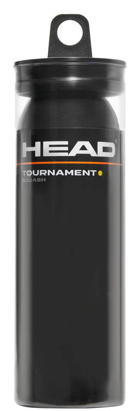 Head Tournament Squashball gelb (3 Bälle)