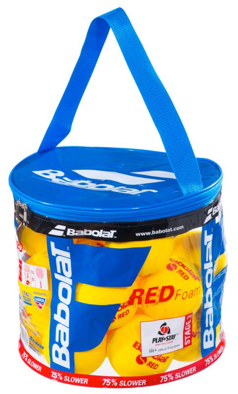 Babolat Red Foam Ball Stage 3 24er Zipperbag