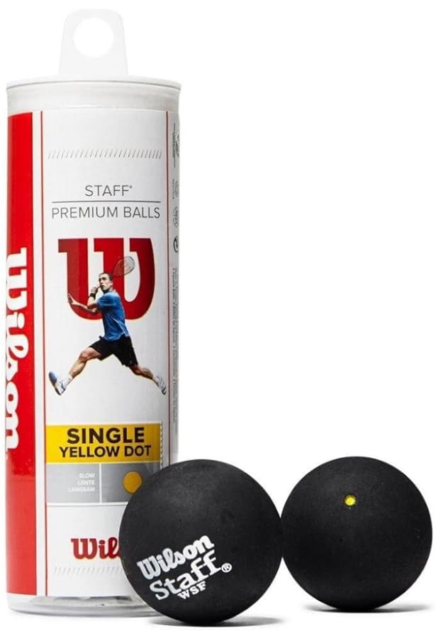 Wilson Staff Squashball (3 Bälle)
