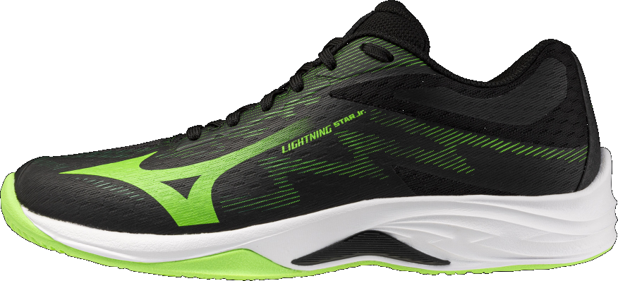 Mizuno LIGHTNING STAR Jr black/jade lime