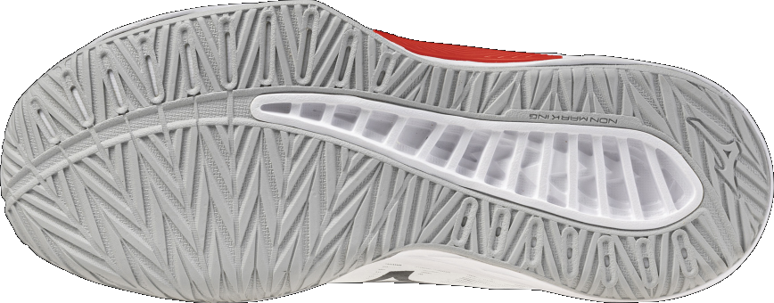 Mizuno LIGHTNING STAR Jr white/black/fiery red