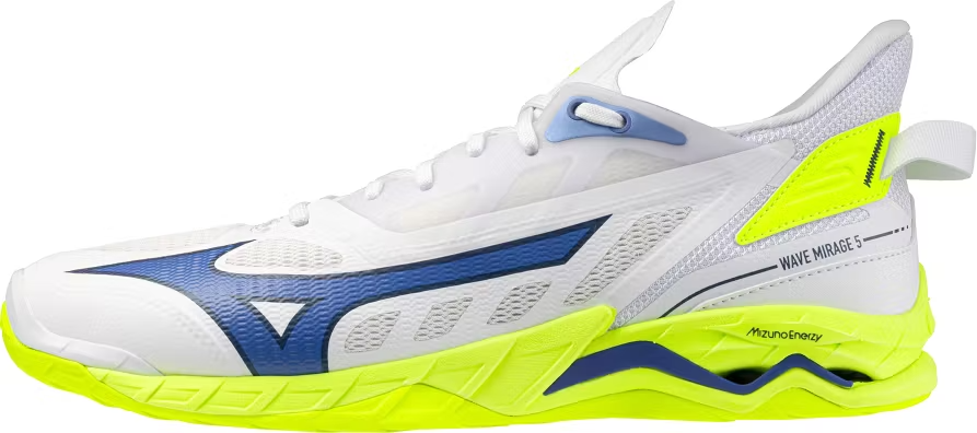 Mizuno WAVE MIRAGE 5 white lightning