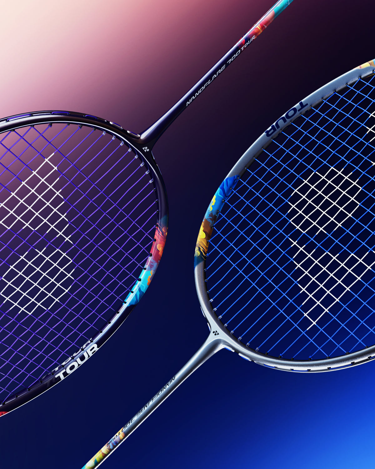 Yonex Nanoflare 700 PLAY Silver/Skyblue